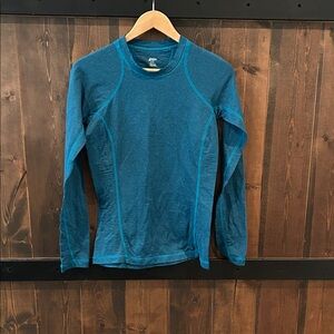 MEC Polartec Power Dry Womens Long Sleeve Base Layer Size M
